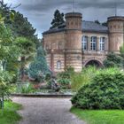 Botanischer Garten Karlsruhe - Torhaus in HDR