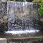 Botanischer Garten- Platschender Wasserfall MK280416