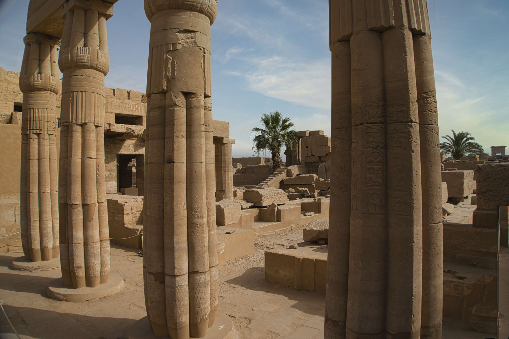 Botanischer Garten Richtung Osttor Karnak