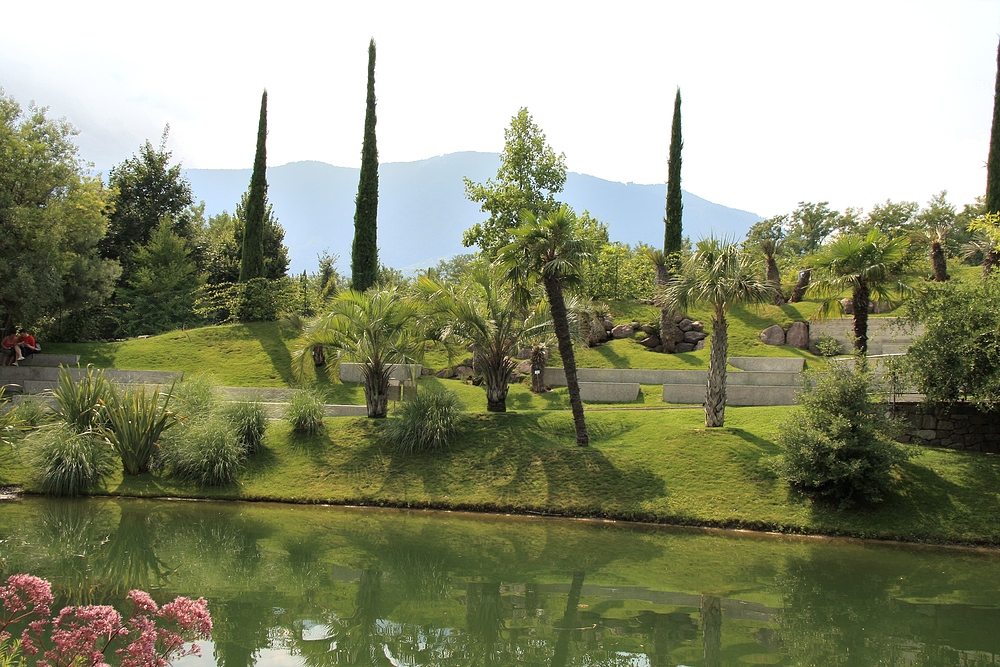 Botanischer Garten Schloss Trauttmansdorff In Meran Bild 2 Foto