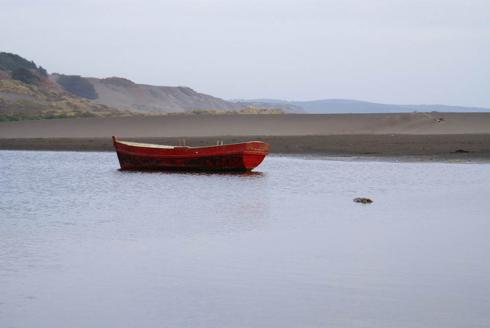 Bote rojo