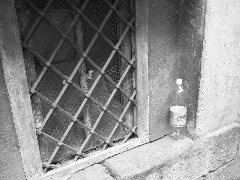 Botella abandonada