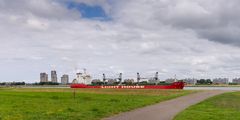 Botlek - Spit of Rozenburg - View on Maassluis - 01