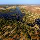 Botswana: Flug bers Okavango Delta