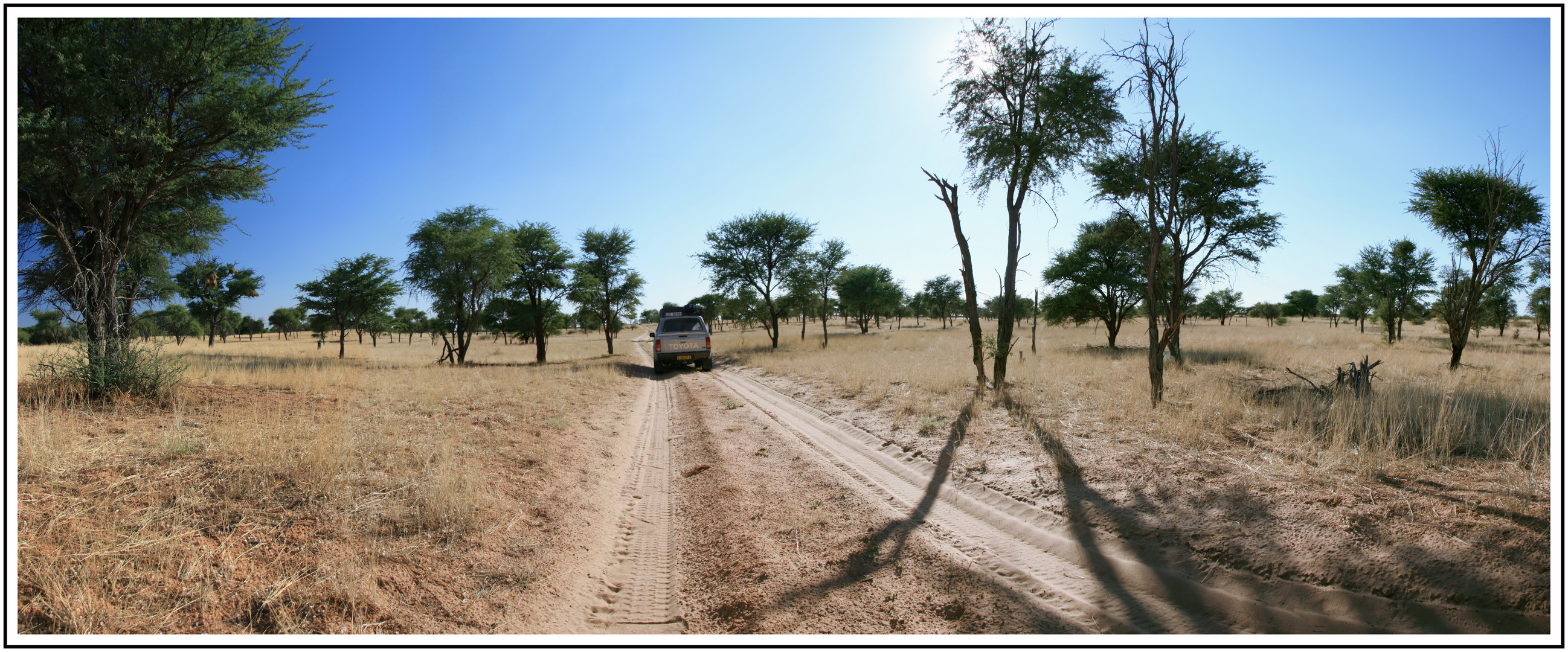 Botswana - KTP Richtung Kaa Gate