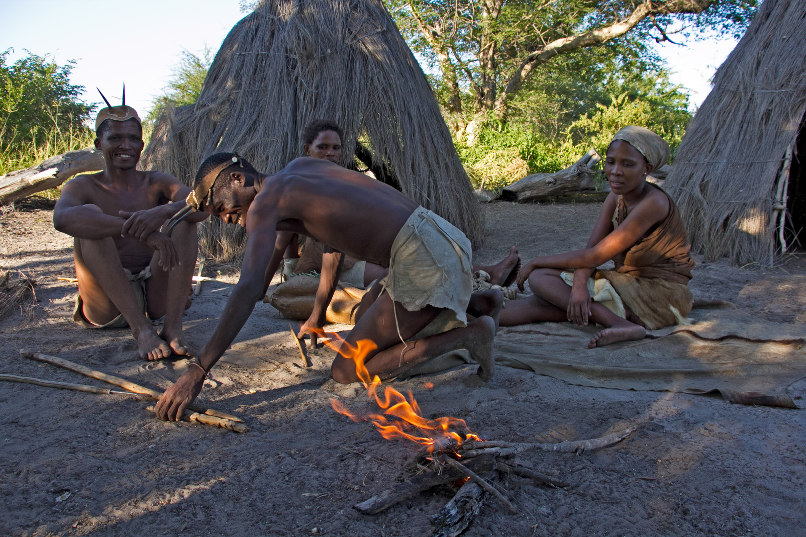 Botswana - Volk der San (5)