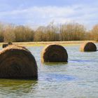 bottes dans l'eau