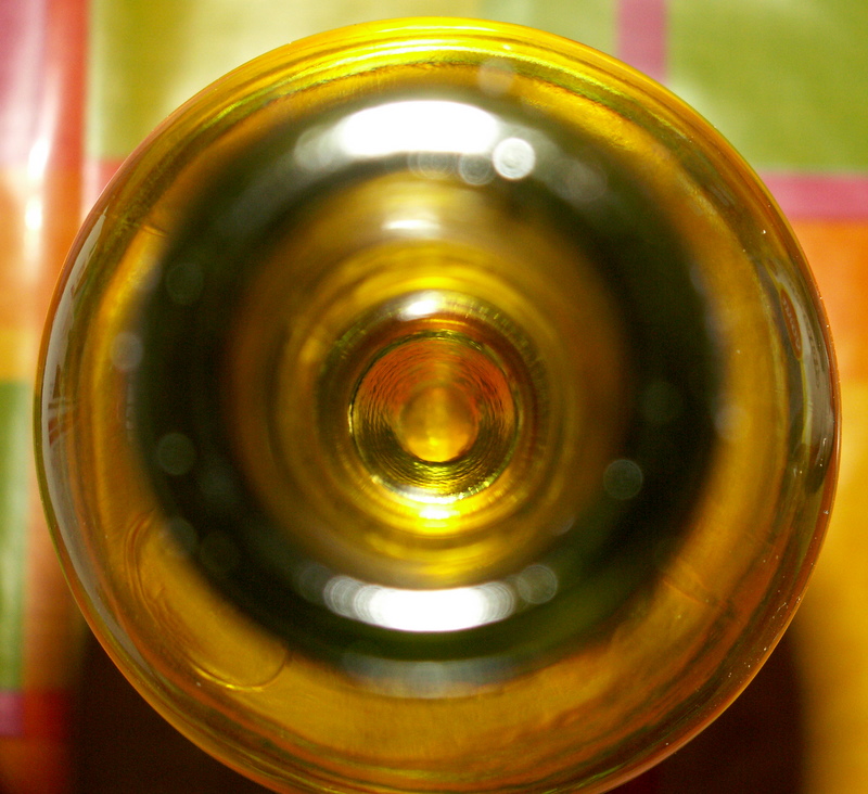 Bottle of white wine