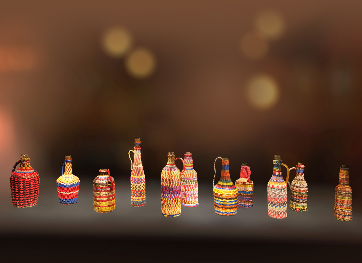 Bottle parade