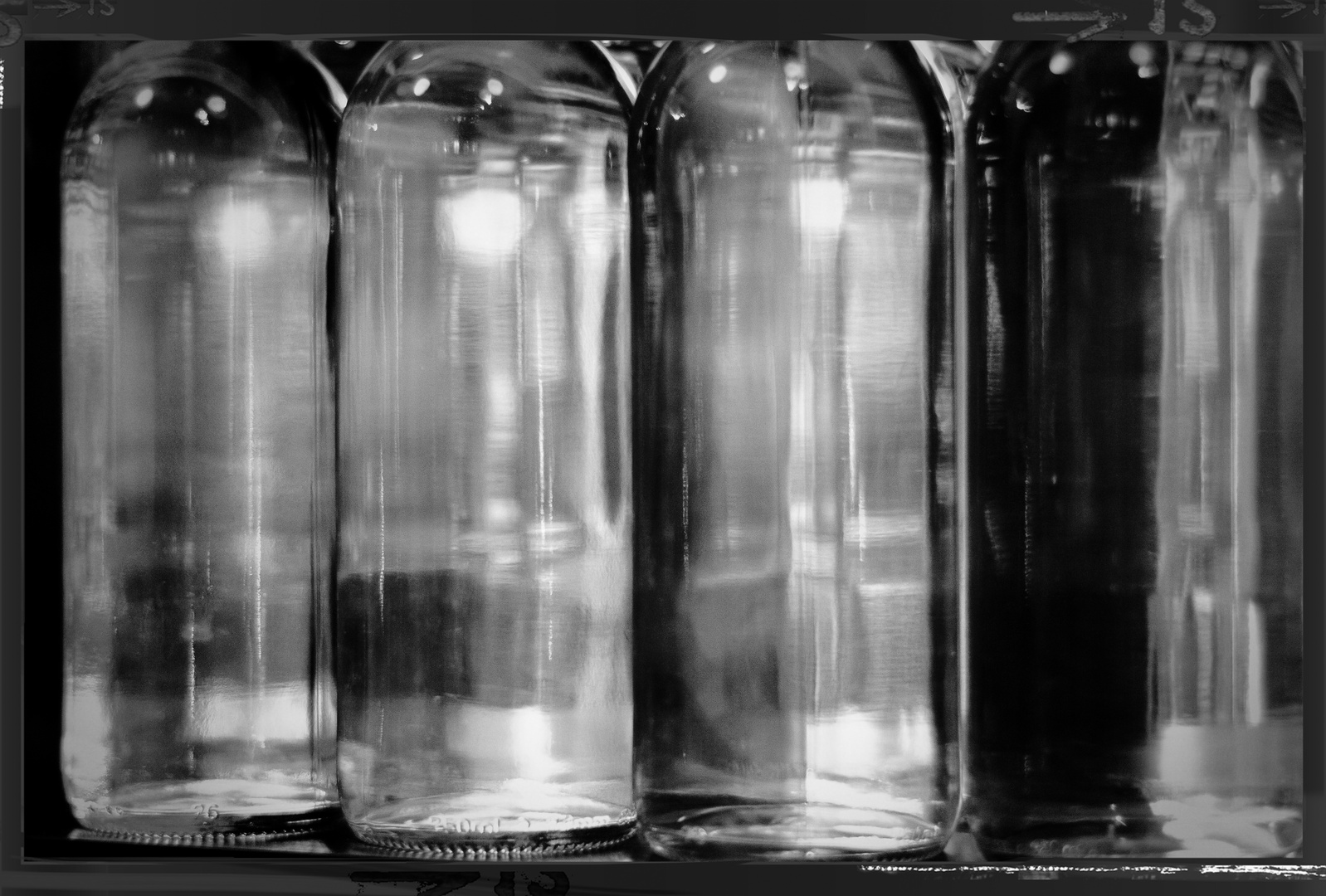 Bottles In Shopwindow