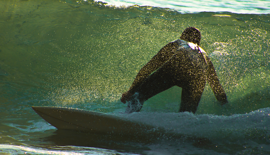 bottom turn in el palmar