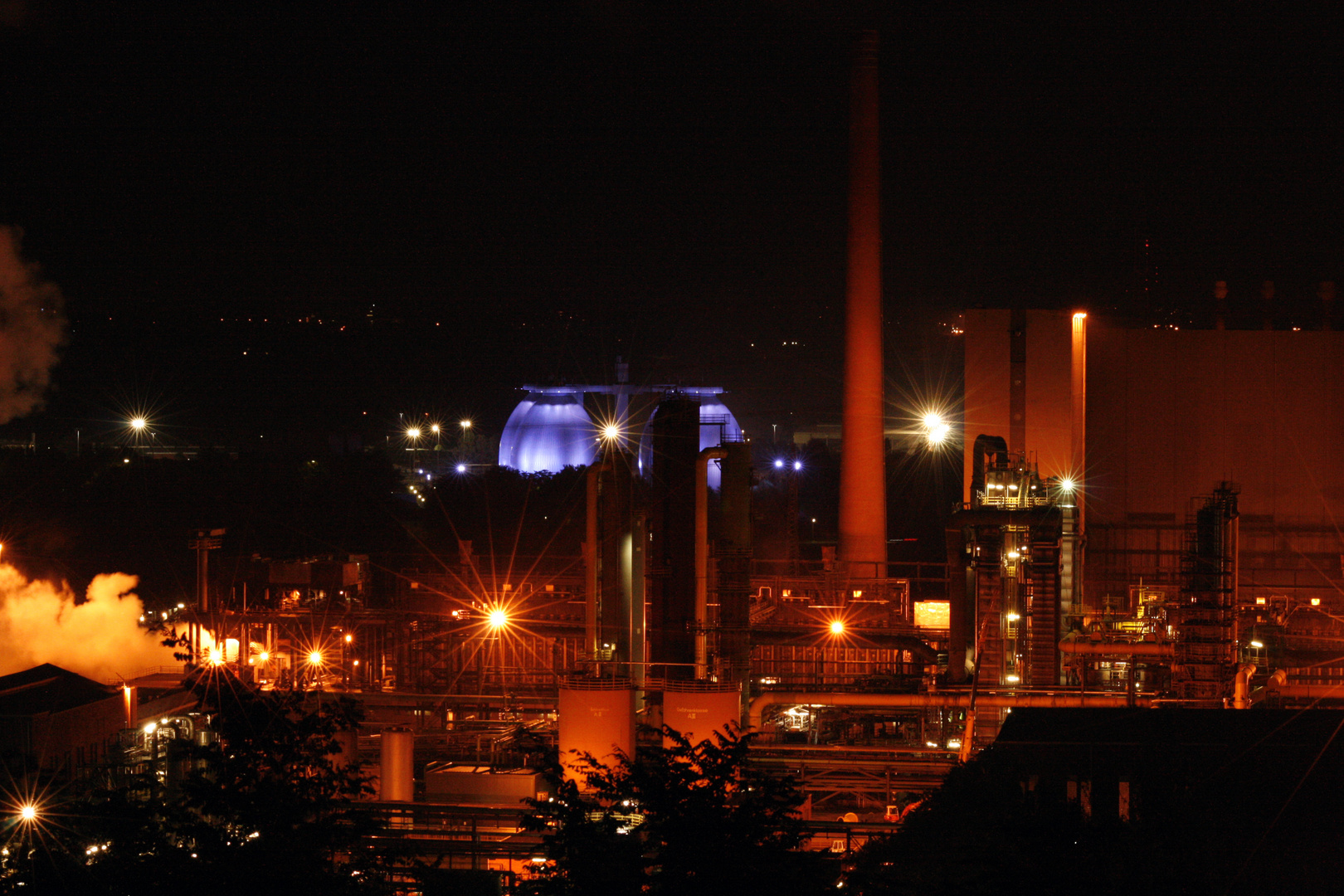 Bottrop bei Nacht