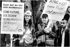 Bottrop, Juni 2019: Bergarbeiter und Umweltschützer demonstrieren - 1