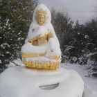 Bouddha im Schnee