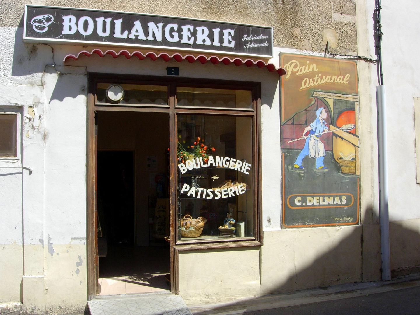 Boulangerie à Gabian dans l'*Hérault.....