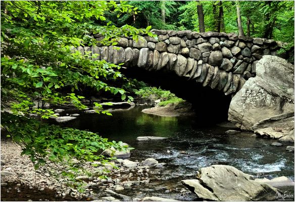 Boulder Bridge - A Rock Creek Park Impression