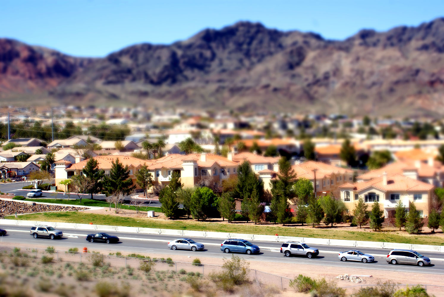 Boulder City (NV) - Tilt Shift