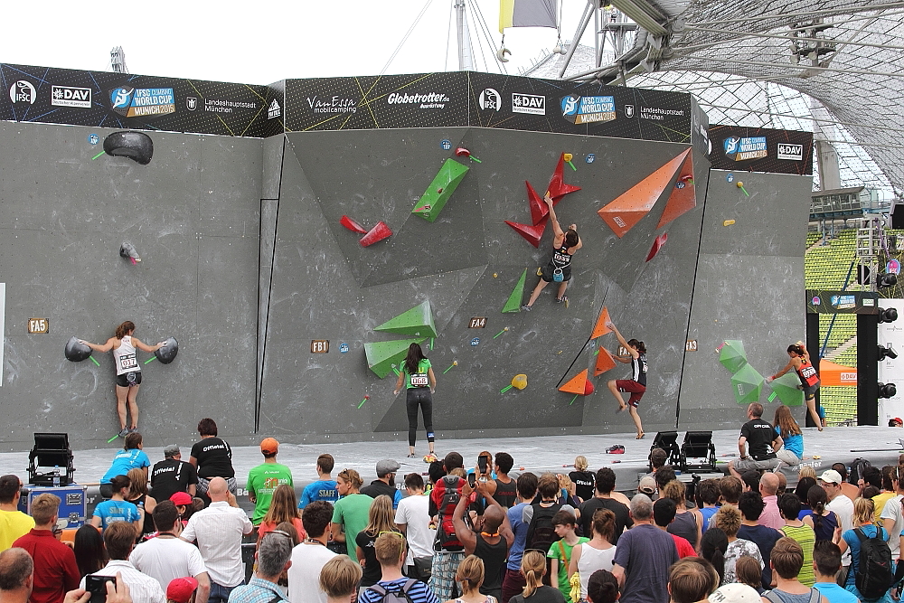 Boulder Weltcup München 2015 - 14.08.2015 II Foto & Bild ...
