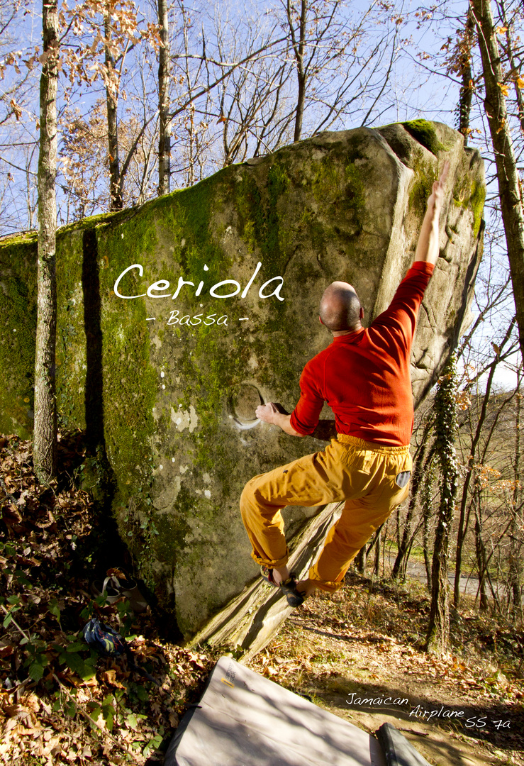 Bouldering in Ceriola