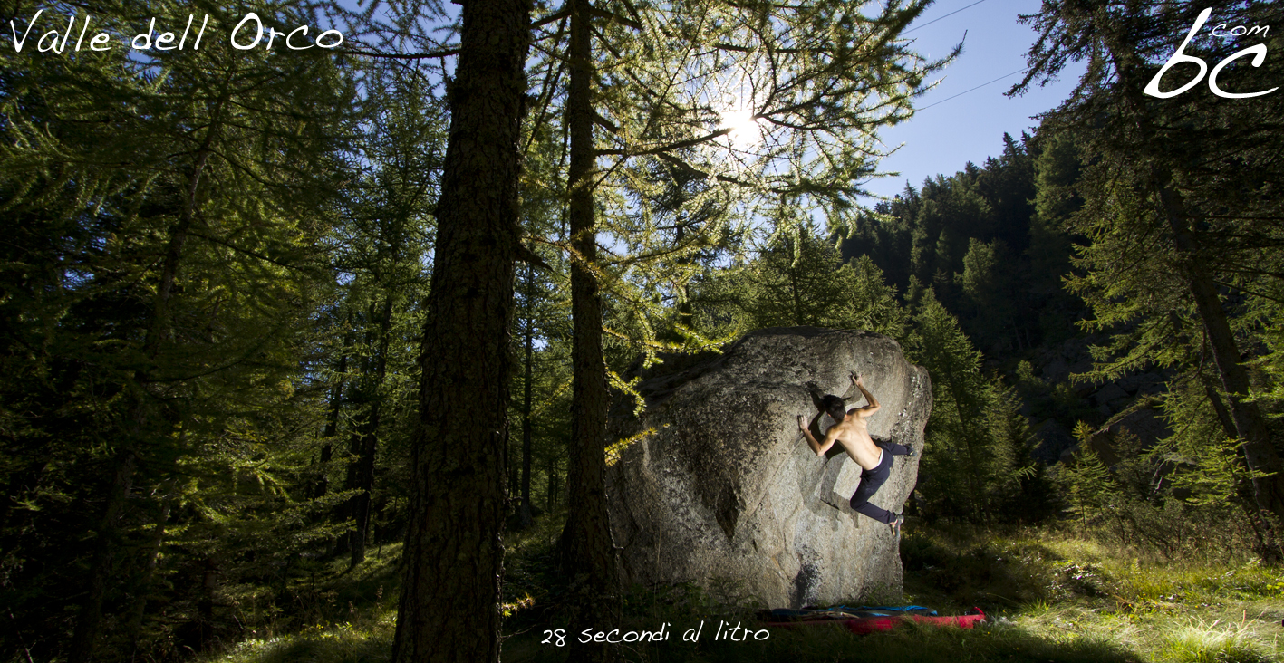 Bouldering in Valle dell Orco