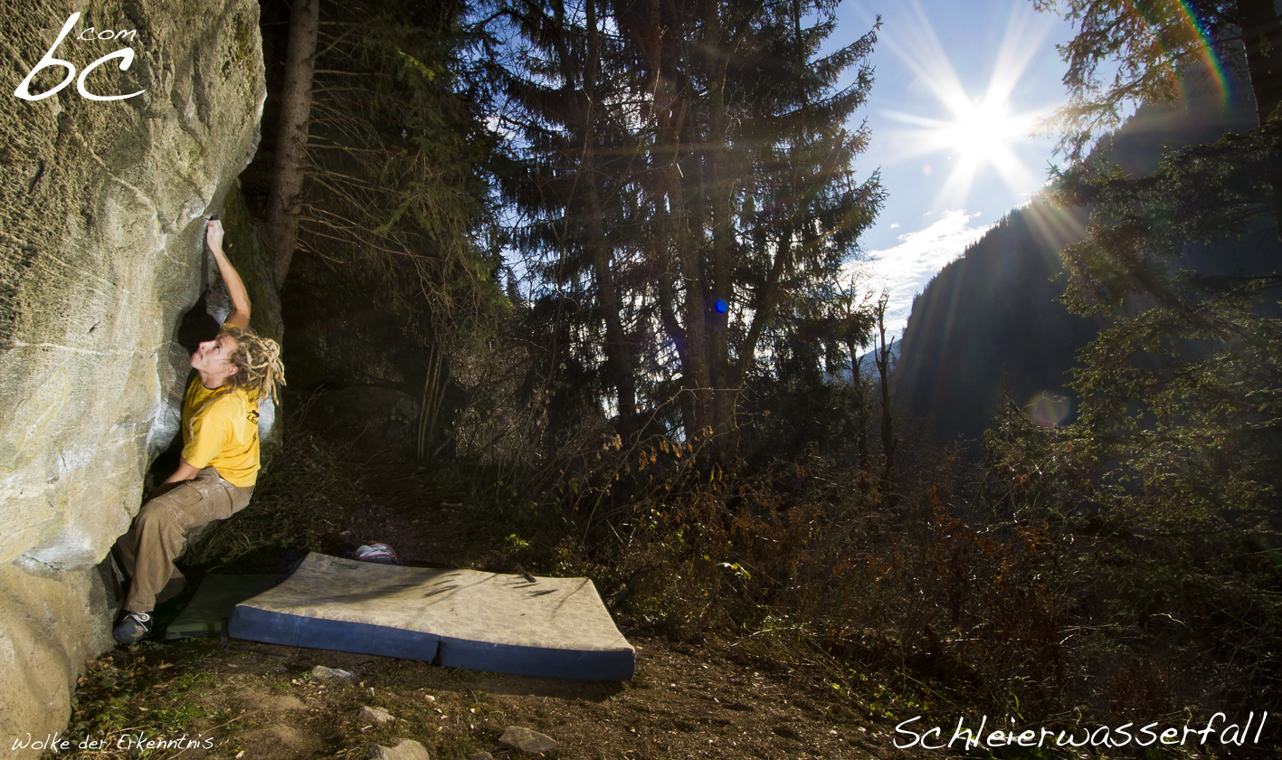 Bouldering Maltatal (Schleierwasserfall)