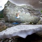 Bouldering on Sustenpass