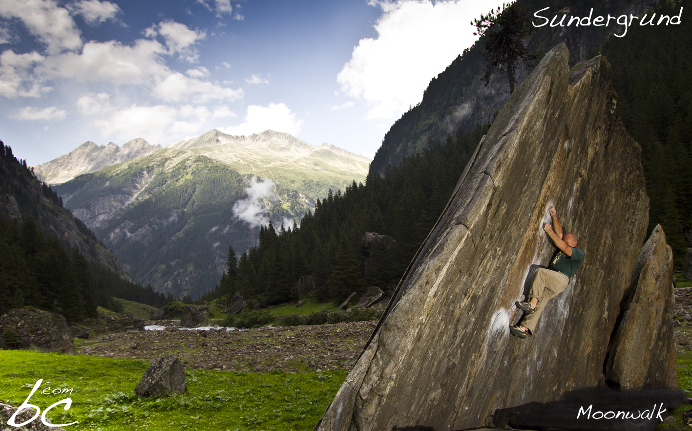 Bouldering Sundergrund / Zillertal