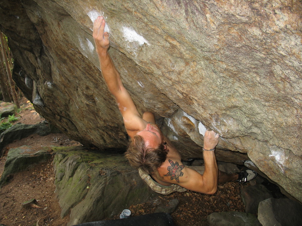 BOULDERN AM SCHNEEBERG TSCHECHEI