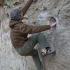 Bouldern bei Minusgraden