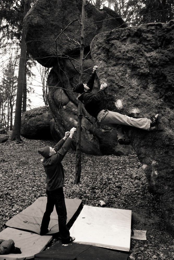 Bouldern im Bayerischen Wald 5