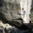 BOULDERN IN BLEAU