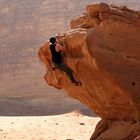Bouldern in der Wüste
