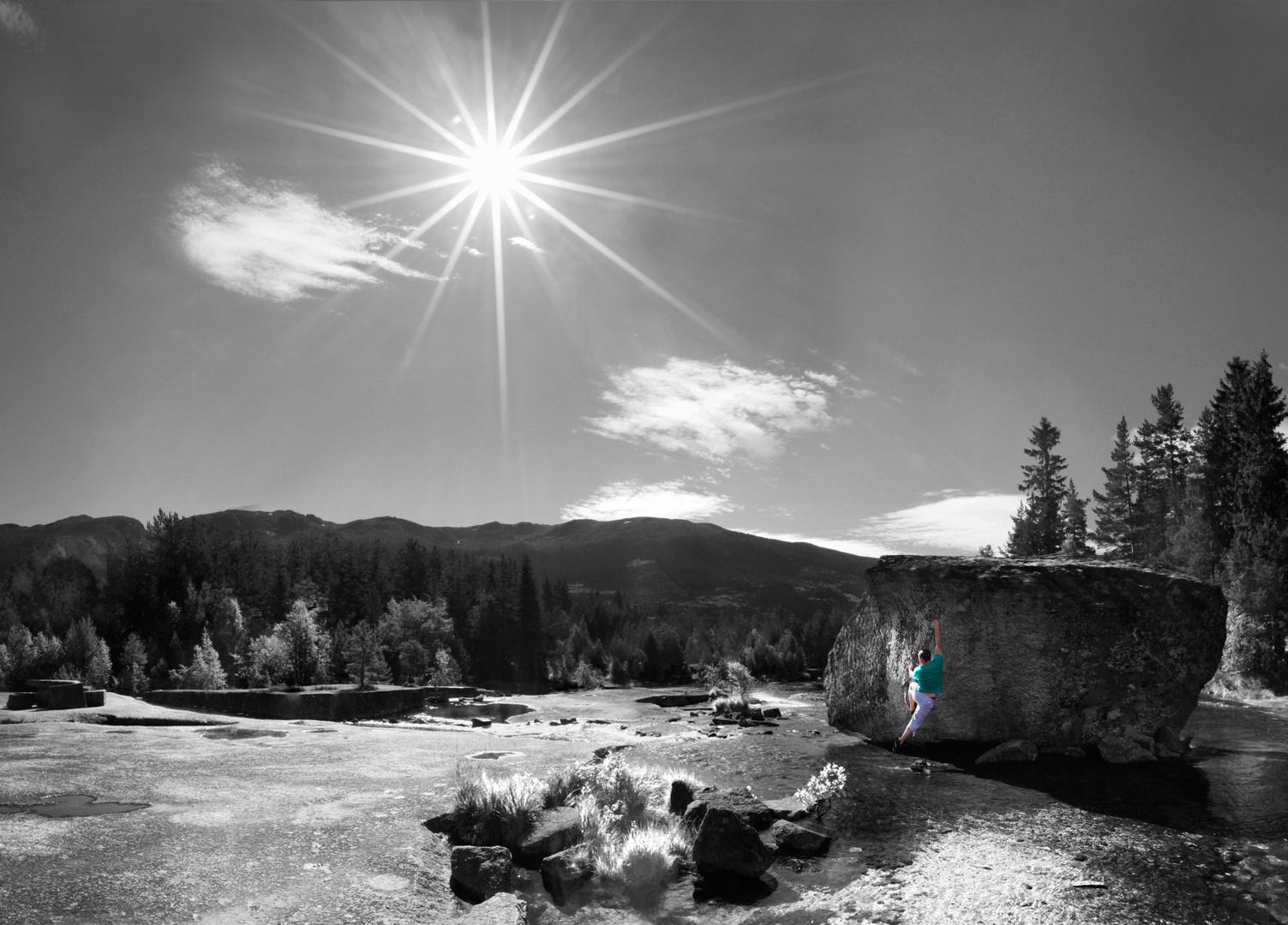 Bouldern in Norwegen