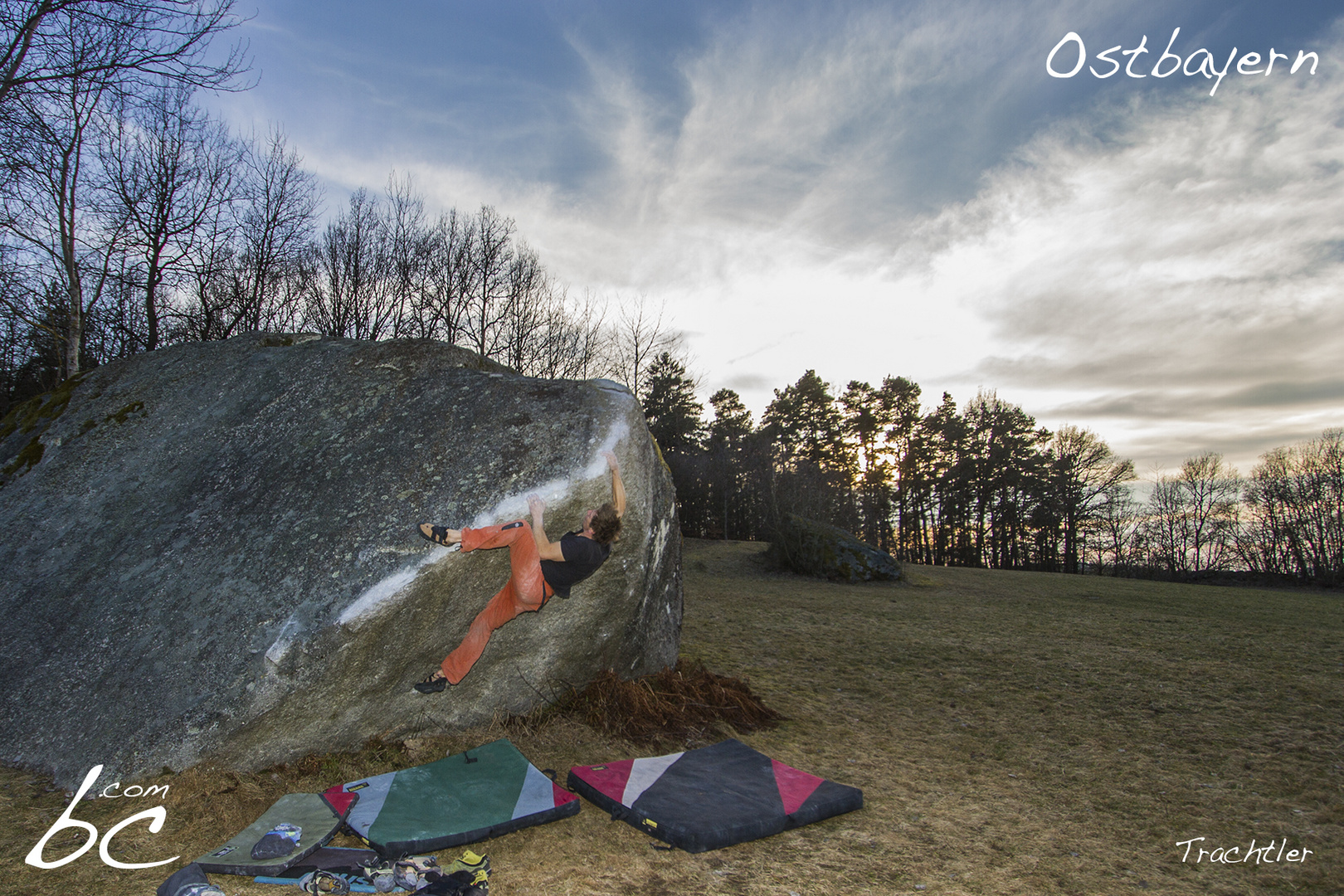 Bouldern in Zell / Bayerischer Wald