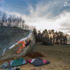 Bouldern in Zell / Bayerischer Wald