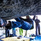 Bouldern mit Freunden