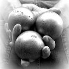 Boule / Pétanque - das Spiel mit den Metallkugeln und dem "Schweinchen" ...