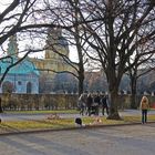 Boule-Spiel im Hofgarten in München