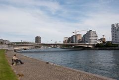 Boulevard Frere Orban - Meuse River