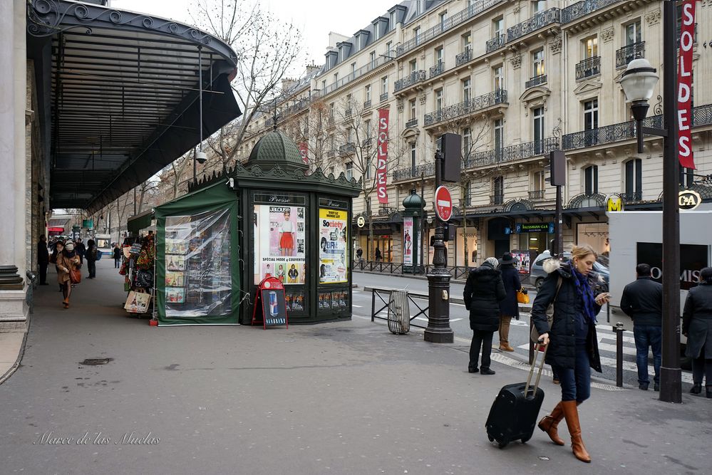 ...Boulevard Haussmann...