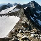 Boundary line on Mount Lyell