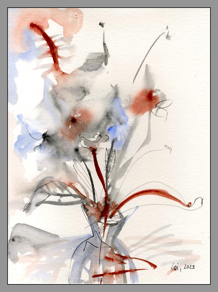 'bouquet d'aquarelle'