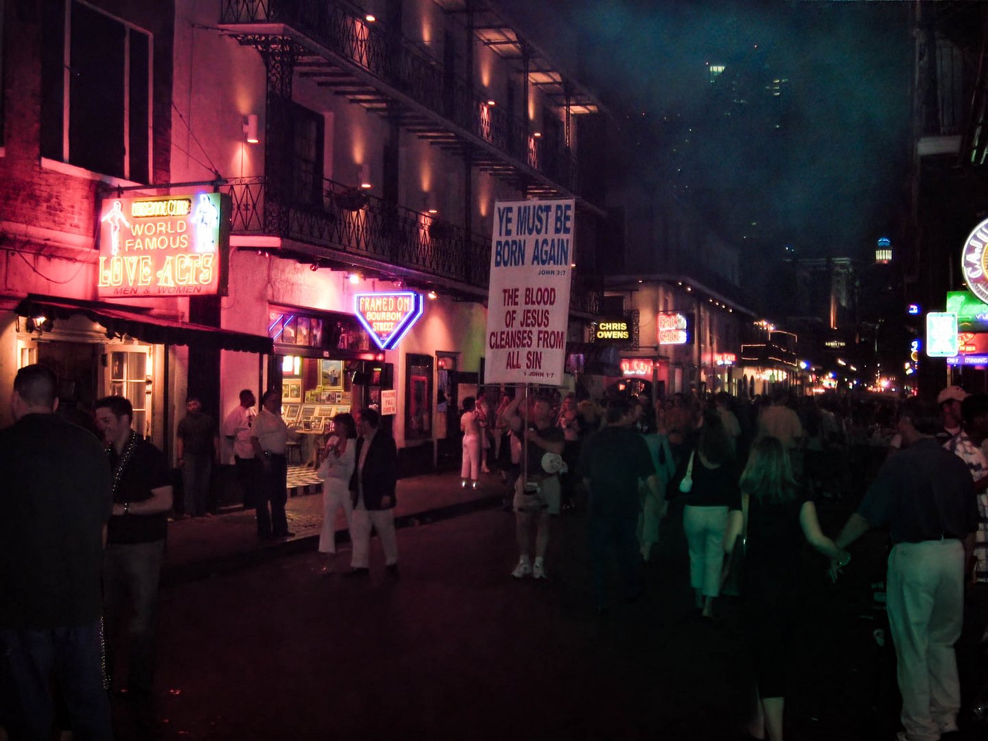 Bourbon Street, New Orleans