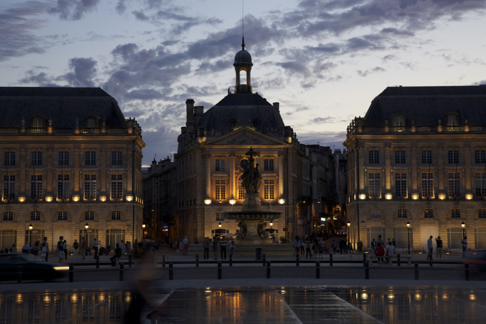 Bourdeaux am Abend