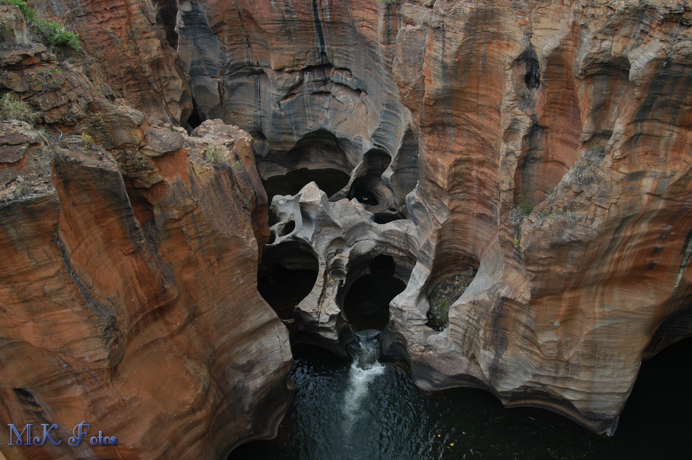 Bourkes Luck Potholes an der Panoramaroute