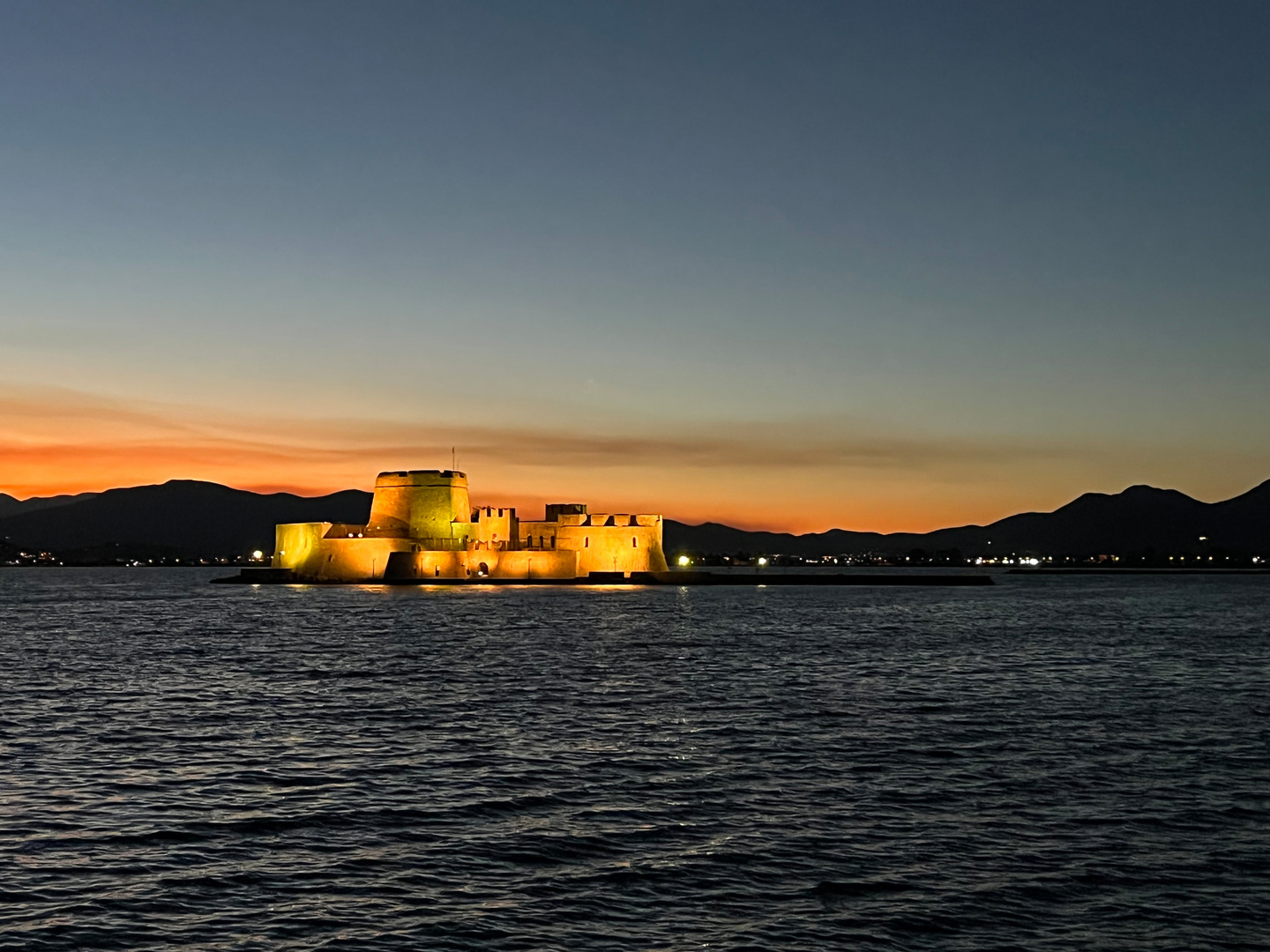 Bourtzi-Festung bei Nafplio