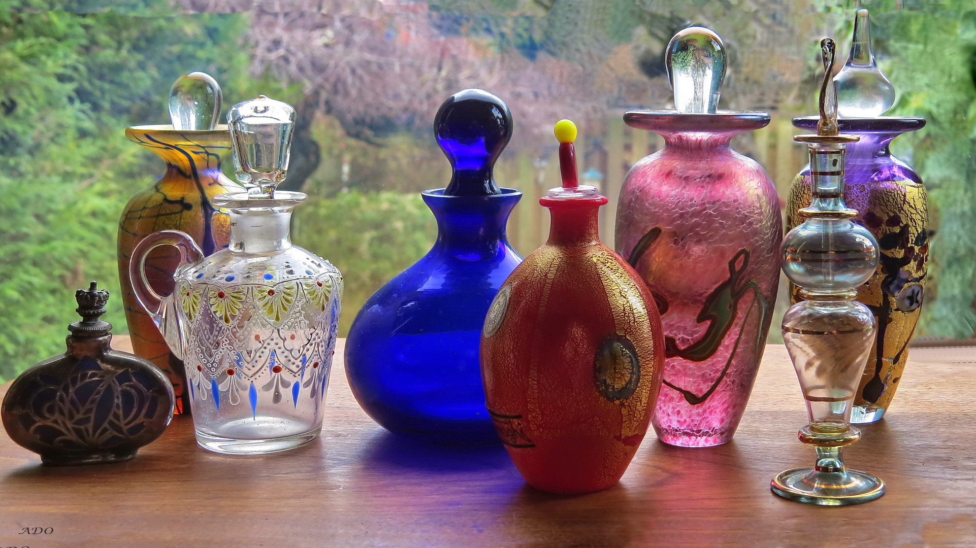 bouteilles de parfum 