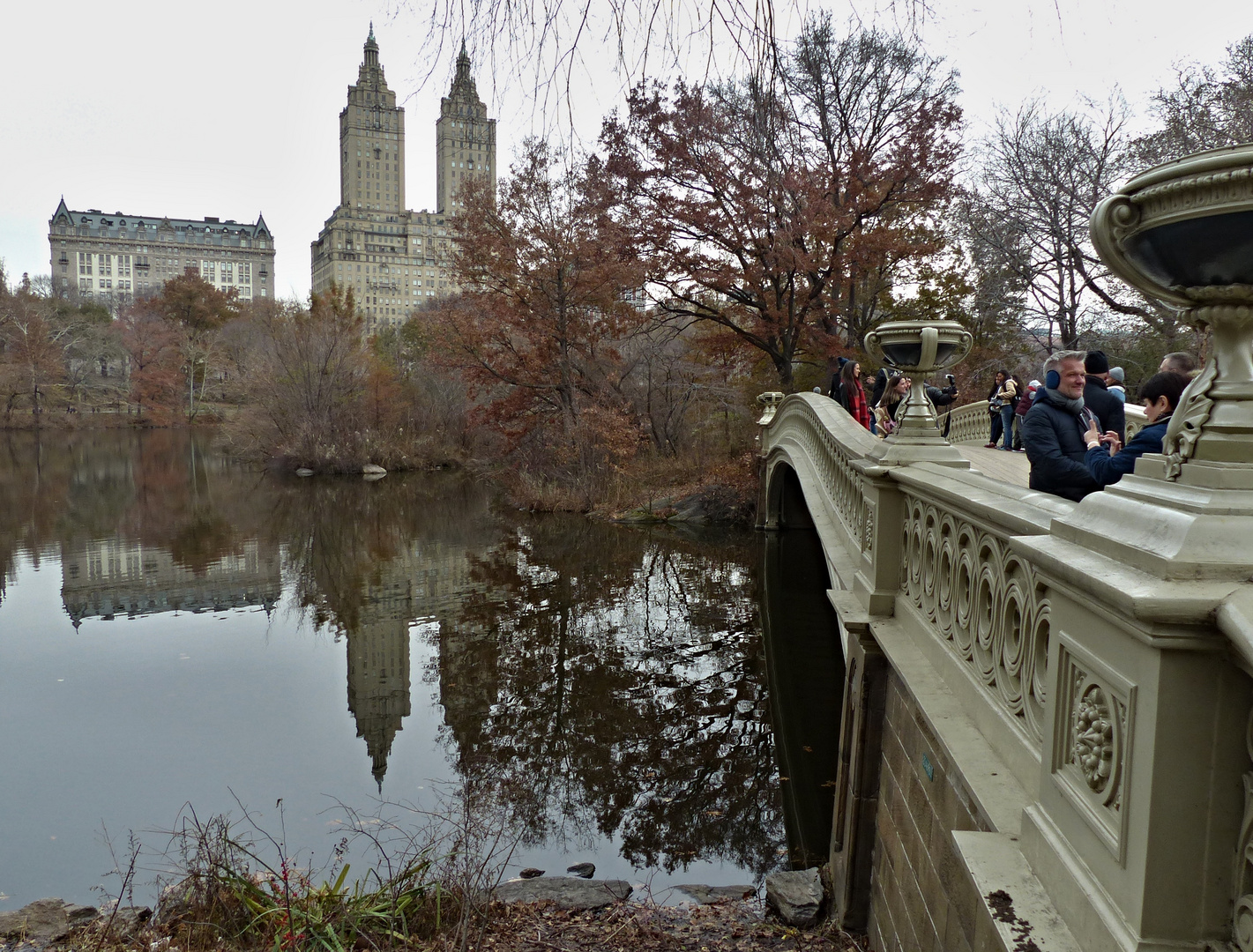 Bow Bridge im  Central Park New York