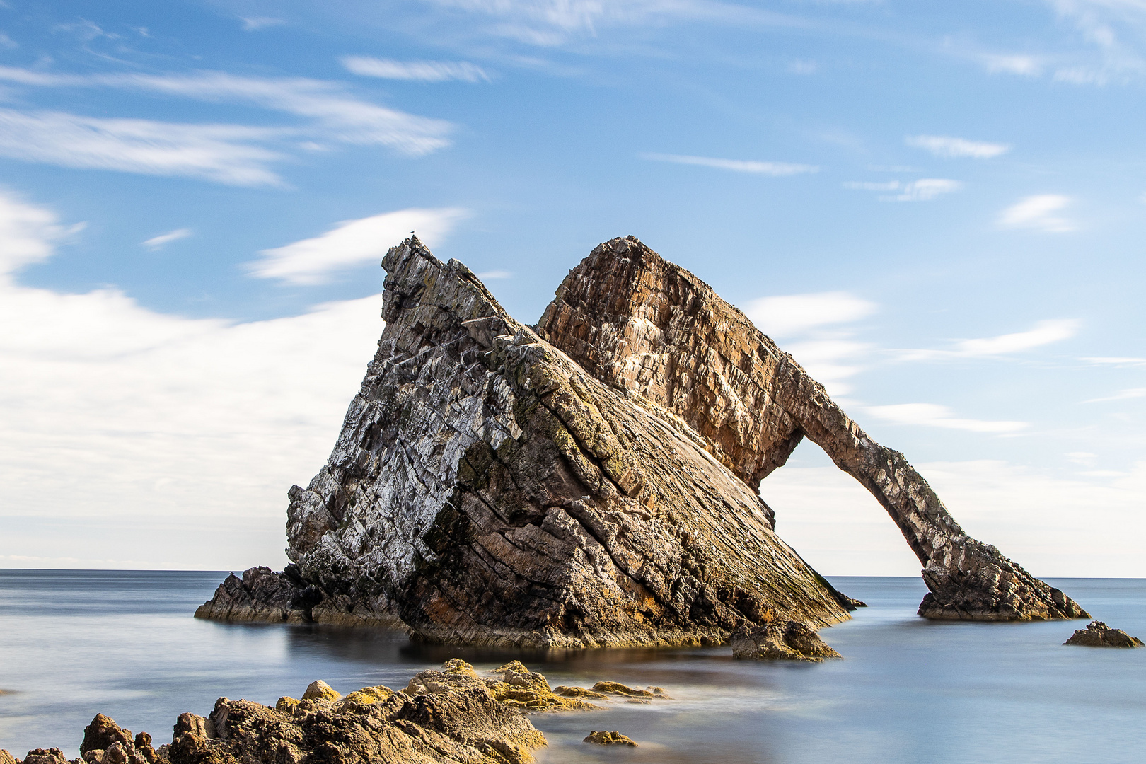 Bow Fiddle Rock, Portknockie, Scotland