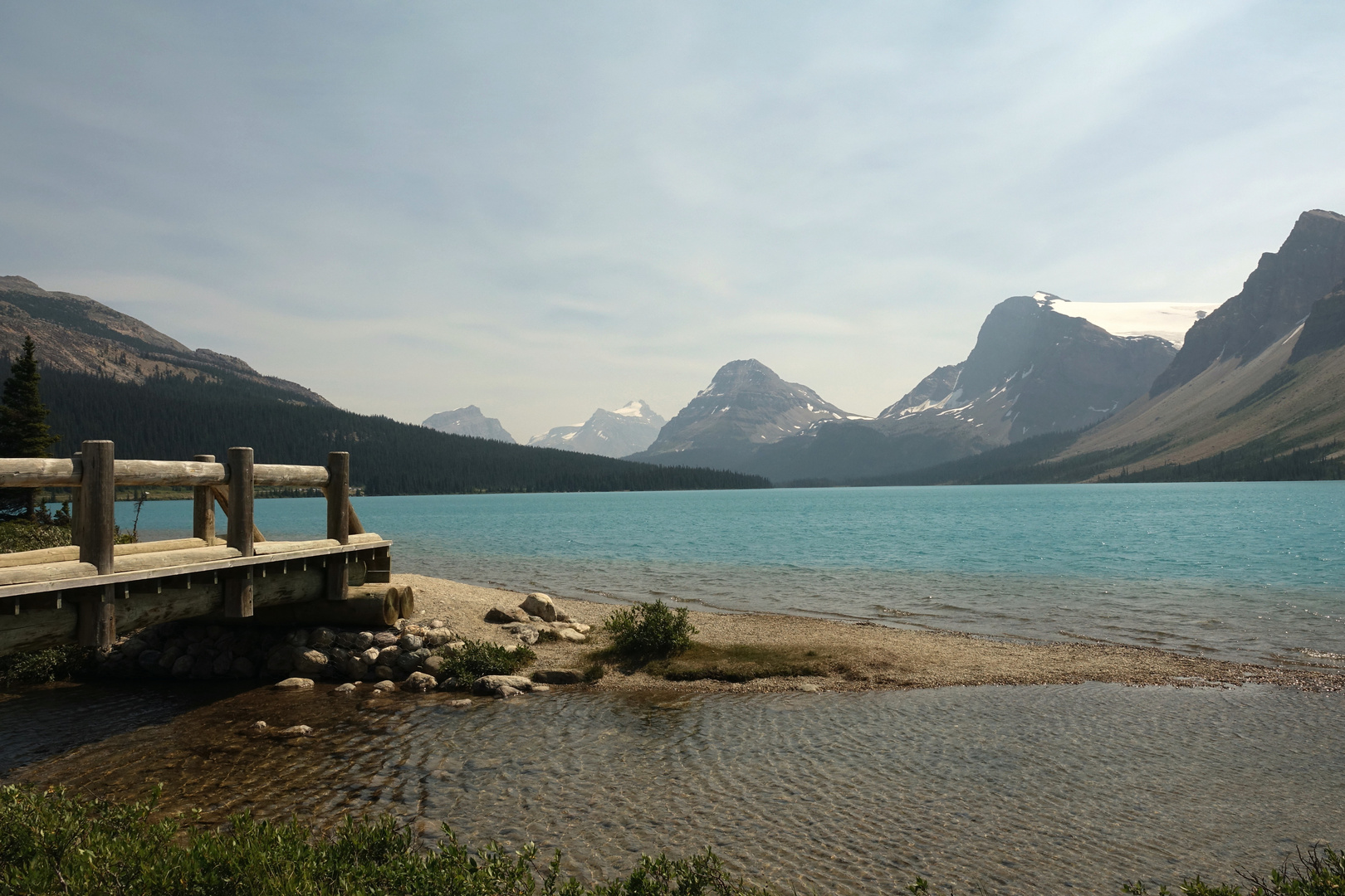 Bow Lake photo et image north america, canada, the west Images